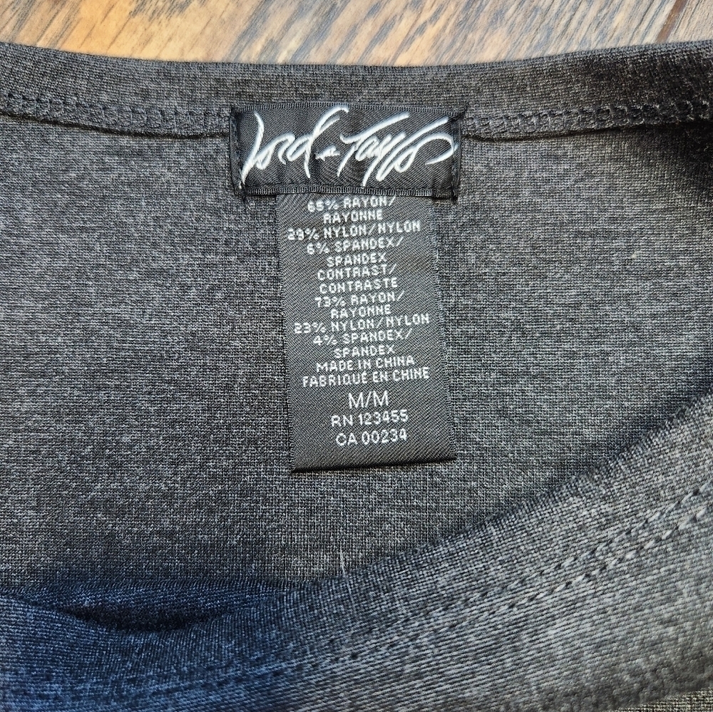 Lord and Taylor two toned sweater Size M - Picture 4 of 6
